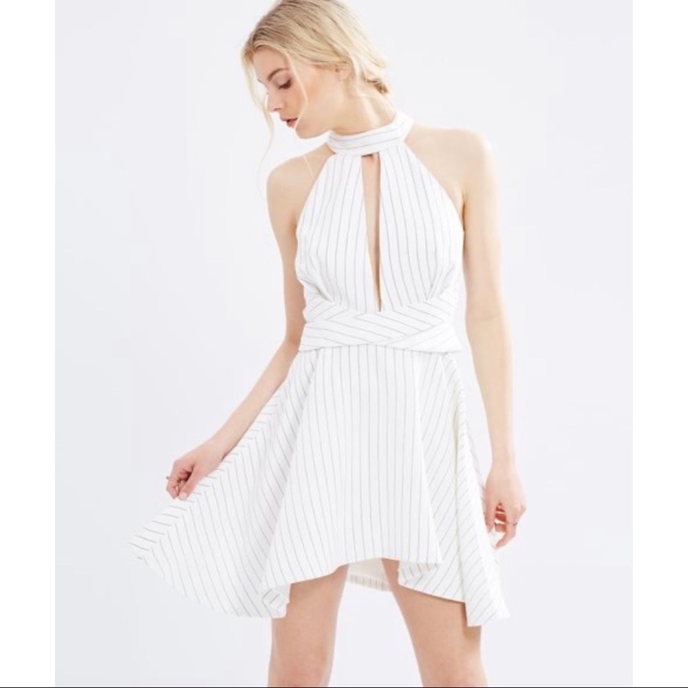 1112 revolve c/meo striped dress